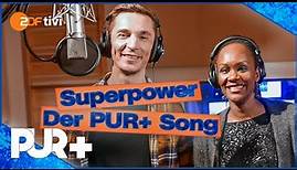 Weltpremiere: Eric präsentiert den brandneuen PUR+ Song: Superpower - PUR+ | ZDFtivi