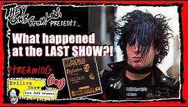 The LAST Misfits show 10/29/83 with Brian "Damage" Keats: Misfits EVILIVE Streaming Show 52
