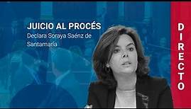 Soraya Sáenz de Santamaría declara como testigo en el juicio al procés (27/02/2019, mañana)