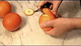 How to peel an orange - the clean and easy way