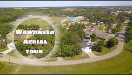 Aerial Tour Of Wawanesa Manitoba