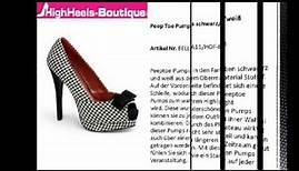 Schuhe, High Heels, Pumps, Stiefeletten, Stiefel - Online kaufen auf HighHeels-Boutique.com!