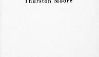 Thurston Moore - Voice Studies 05
