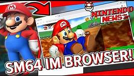 Super Mario 64 gibt es nun auch als Browser Spiel - NintendoNews