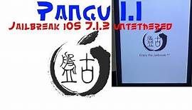 Jailbreak iOS 7.1.2 untethered Deutsch mit Pangu 1.1 - iPhone 5s / iPad Air / iPod 5 / alle Geräte!