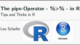 The Pipe-Operator - %＞% - in R | Tips and Tricks in R