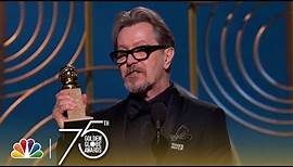 Gary Oldman Wins Best Actor in a Drama at the 2018 Golden Globes