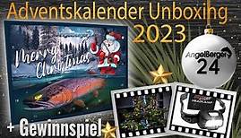 Unboxing 2023 Angel Berger Türchen 24 Adventskalender Vorstellung Weihnachtskalender Angelkalender