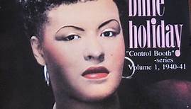 Billie Holiday - "Control Booth" - Series Volume 1, 1940-41