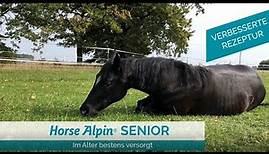 Altes Pferd? Pferdefutter für Senioren - AGROBS Horse Alpin® Senior