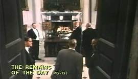 Remains Of The Day Trailer 1993