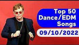 🇺🇸 Top 50 Dance/Electronic/EDM Songs (September 10, 2022) | Billboard