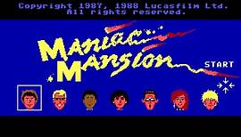 Maniac Mansion (PC/DOS) Longplay "Enhanced Version" 1989 Lucasfilm Games