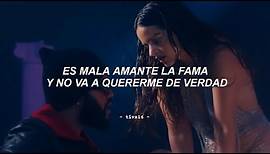 ROSALÍA - LA FAMA ft. The Weeknd (Official Video + Letra/ Lyrics)