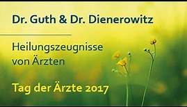 Zeugnisse von Dr. Michael Guth & Dr. Klaus M. Dienerowitz (25.11 10:00 Uhr Die Taube - Ärzteseminar)