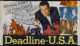 DEADLINE - U.S.A. (1952) Widerscreen + Full length Humphrey Bogart