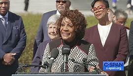 Rep. Maxine Waters News Conference on Housing and Homelessness