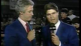 Boxing - 1985 - Jim Lampley + Alex Wallau Interview + Highlights Of Mark Breland Vs Darryl Anthony