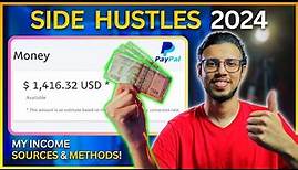 5 REAL Online Side Hustles Anyone Can Do In 2024!