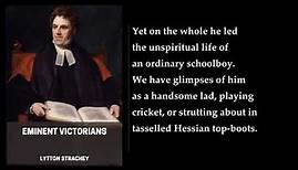 Eminent Victorians. By Lytton Strachey. Audiobook