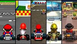 Evolution of Mario in Mario Kart (1992-2019)
