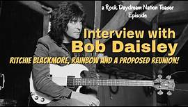 Exclusive Bob Daisley interview - Ritchie Blackmore terrorised the Rainbow keyboard players!