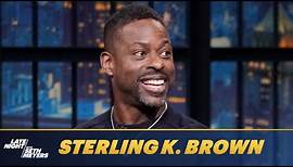 Sterling K. Brown on His First Oscar Nomination and Getting a Kiss from Meryl Streep