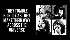 The Beatles - Across The Universe (Lyrics)