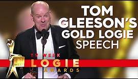 Tom Gleeson wins the Gold Logie | TV Week Logie Awards 2019