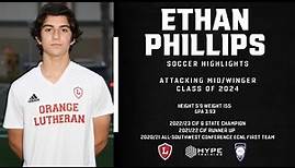 Ethan Phillips Soccer Highlights