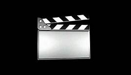 movie clapper animation