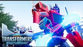 Transformers: EarthSpark | NEW SERIES | Optimus Prime & Megatron Team Up | Transformers Official