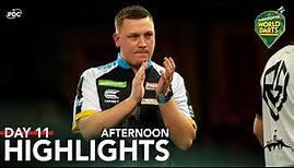 STUNNING SESSION! Day 11 Afternoon Highlights | 2023/24 Paddy Power World Darts Championship
