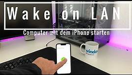 Wake on LAN Computer starten mit dem iPhone