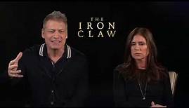 Maura Tierney & Holt McCallany | The Iron Claw (Full Interview) | Von Erich Movie