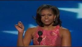 Michelle Obama's full DNC speech