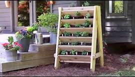 How to Build a Vertical Herb Planter