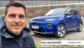 Kia e-Soul 64 kWh / 150 kW: Elektroauto im Alltagstest, Review