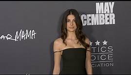 Camila Morrone "Critics Choice Association's Celebration of Cinema and Television" Purple Carpet