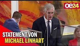 Nationalrat-Sondersitzung: Statement von Michael Linhart