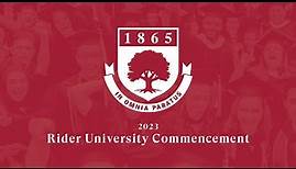 Rider University 2023 Commencement - Live Stream Recording