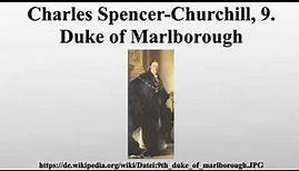 Charles Spencer-Churchill, 9. Duke of Marlborough