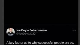 Do you agree | Joe Doyle Entrepreneur