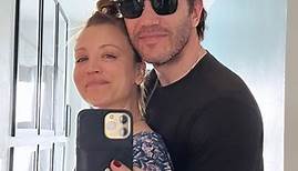 Kaley Cuoco’s Partner Tom Pelphrey Cradles Her Baby Bump in Adorable Selfie