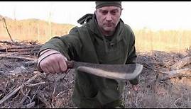 Lets look At 30 Different Machetes In Field Use