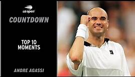 Andre Agassi | Top 10 Moments | US Open