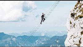 Über 700m in der Luft! Donnerkogel Klettersteig mit Himmelsleiter