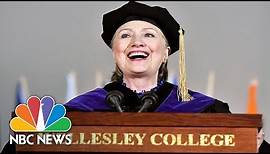 Hillary Clinton Gives Commencement Speech At Wellesley College (Full) | NBC News