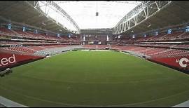 TIME LAPSE: Turf moves out at University of Phoenix stadium field