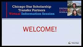 Wilbur Wright Chicago Star Scholarship Transfer Partners Virtual Info Session